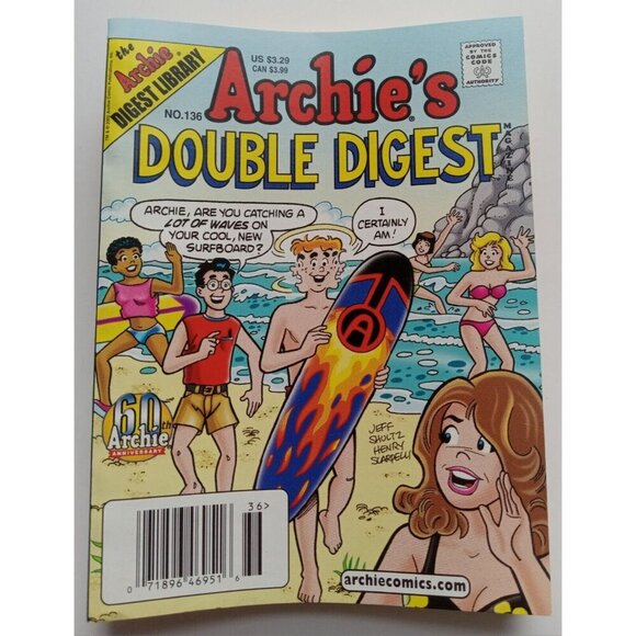 Archie Digest Magazine #136 – Double Digest Special (2016) - Picture 1 of 2